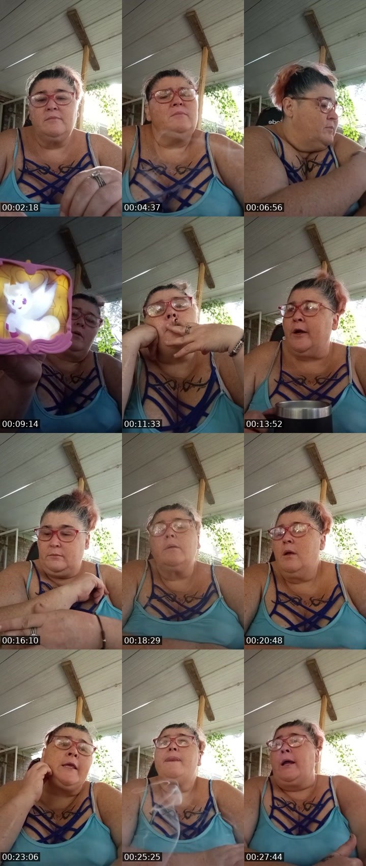 Contact-sheet preview of 🎶THICKMADAME🔥's Liveme recording