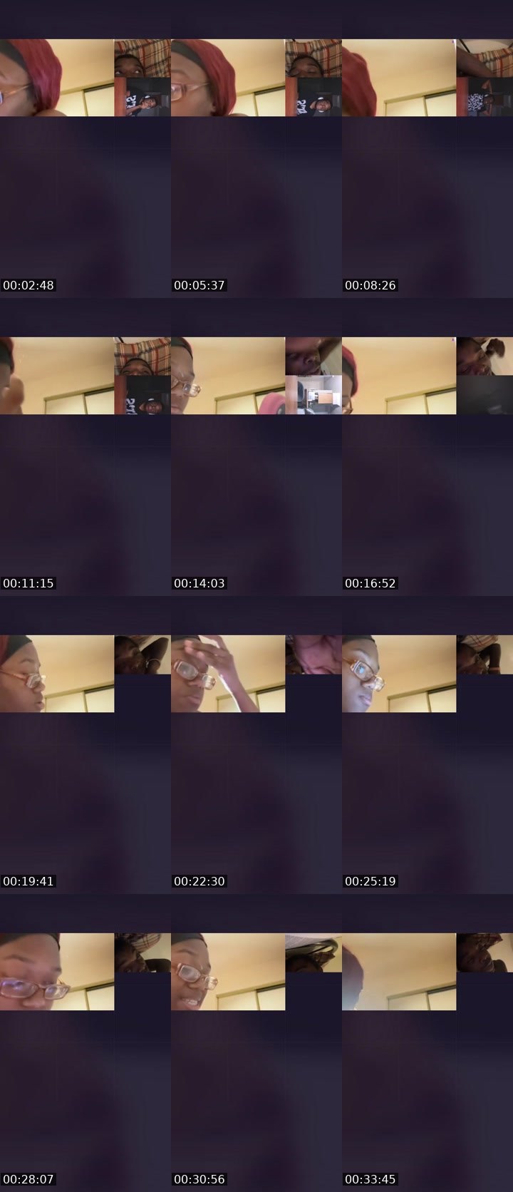 Contact-sheet preview of Kashout _ipress's Liveme recording