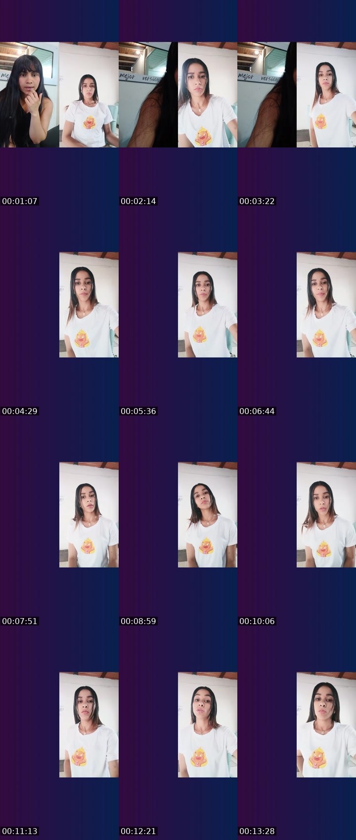 Contact-sheet preview of 🔆⃤🌈ᒐeidyᕈol's Liveme recording