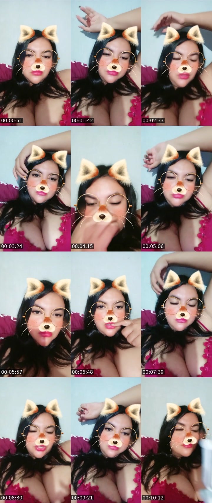 Contact-sheet preview of 🔆AngieB😼🥑's Liveme recording