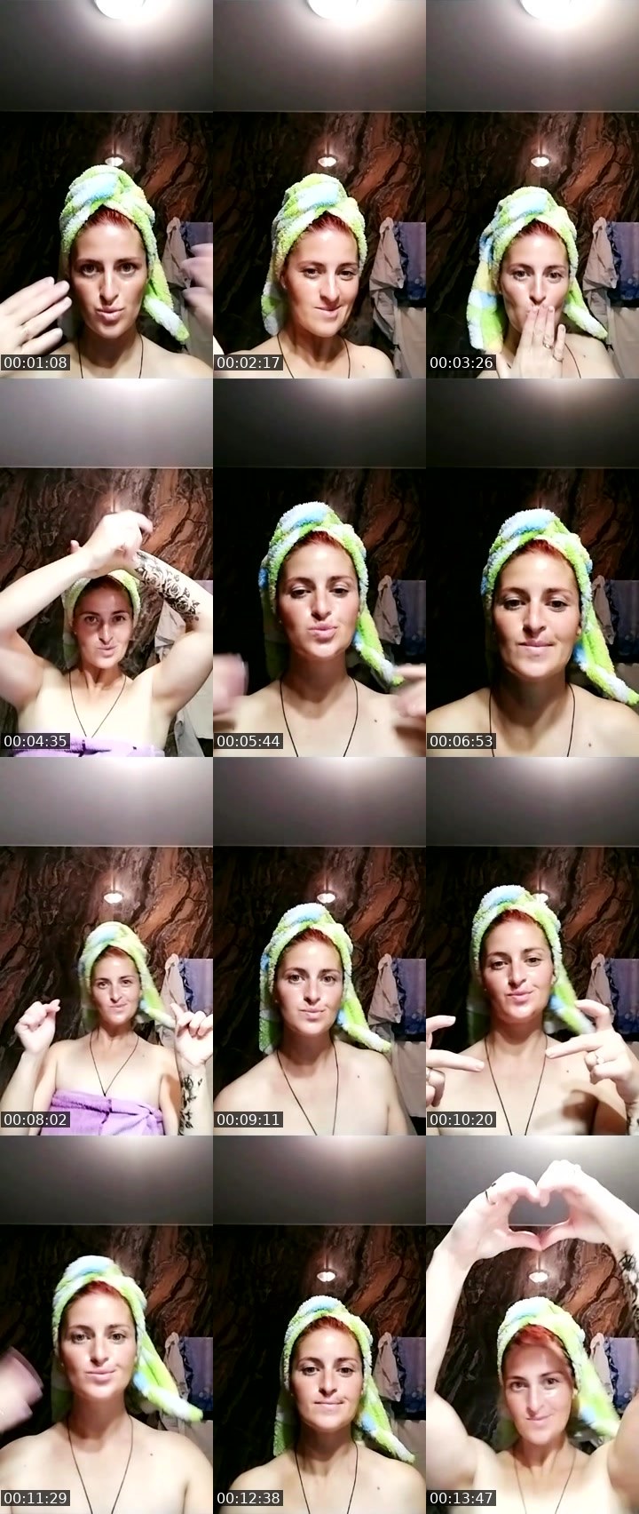 Contact-sheet preview of Melek❤️‍? Love's Liveme recording