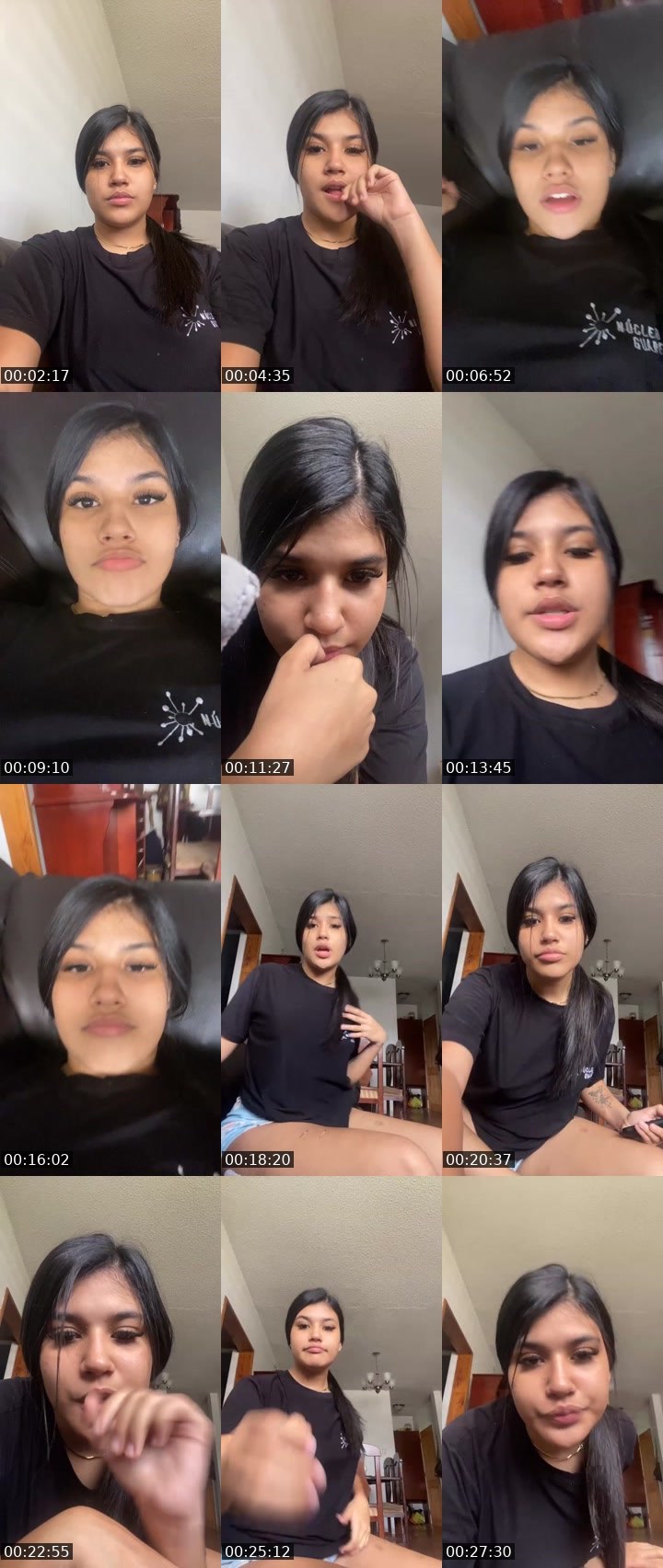 Contact-sheet preview of 𝓕𝓮𝓻 🌔's Liveme recording