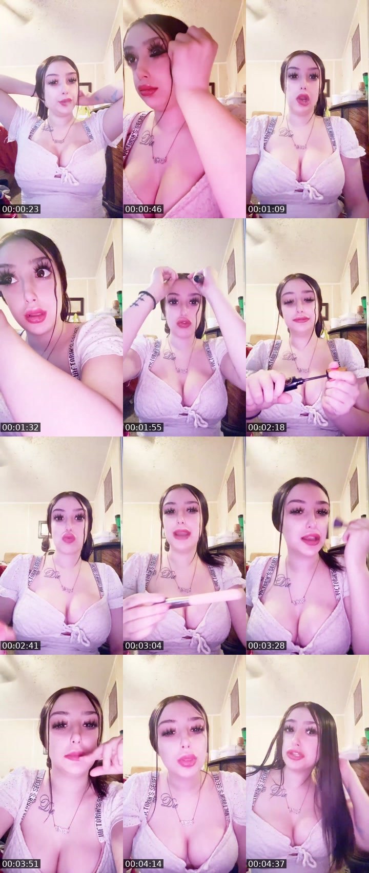 Contact-sheet preview of maddisonmfjade's Liveme recording