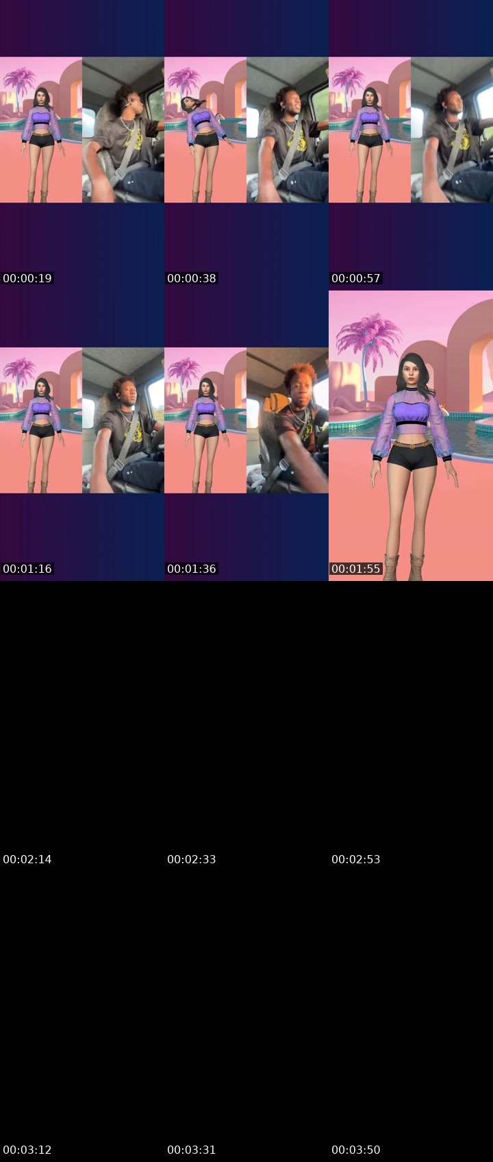 Contact-sheet preview of Spicy-queen's Liveme recording