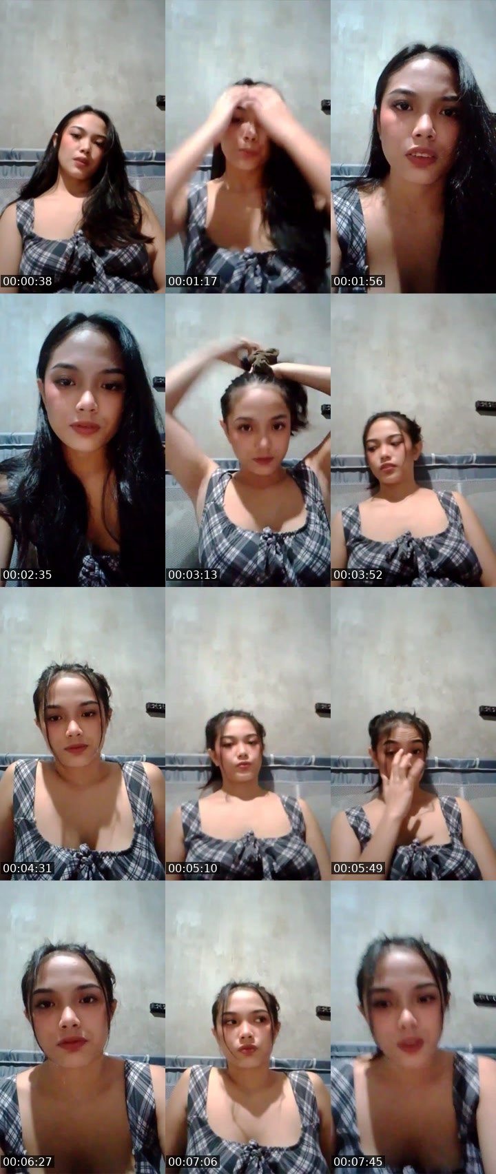 Contact-sheet preview of 👸 kaori 🐉's Liveme recording