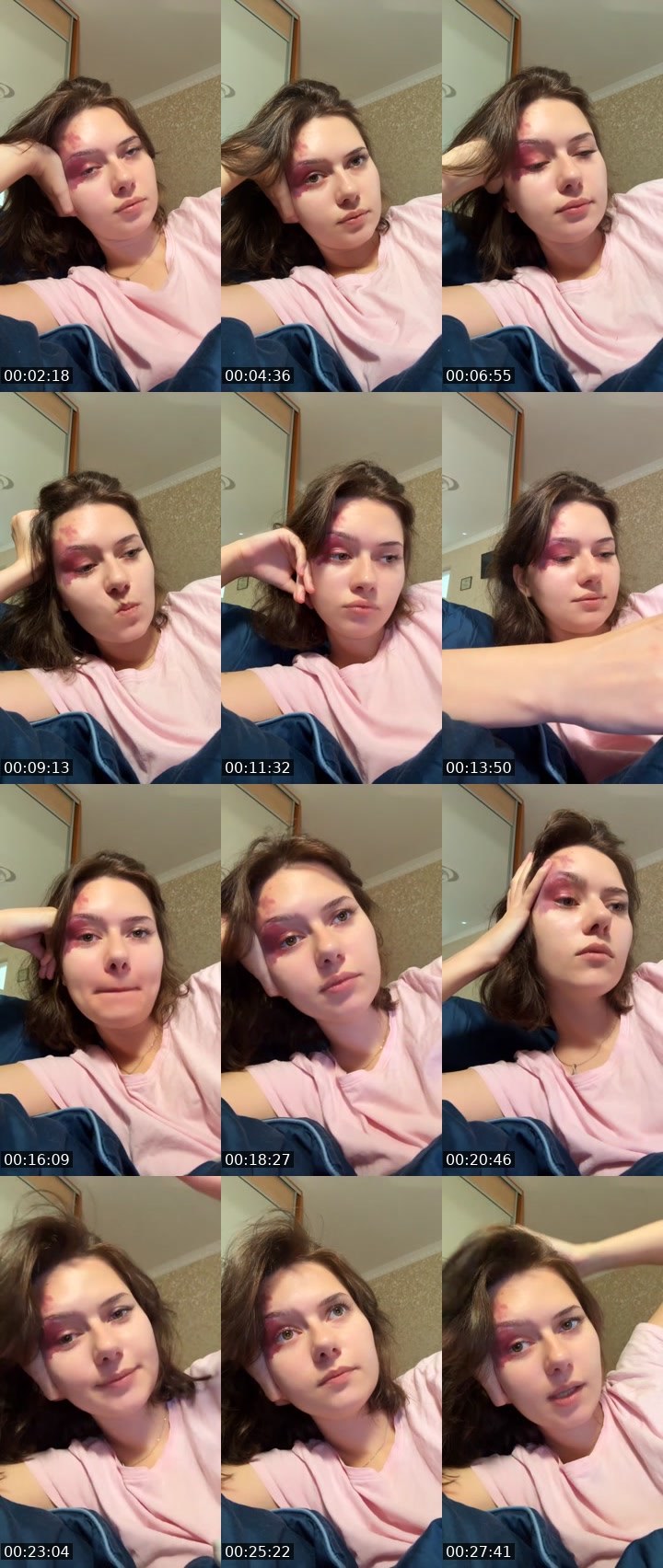 Contact-sheet preview of Krystyna💋's Liveme recording