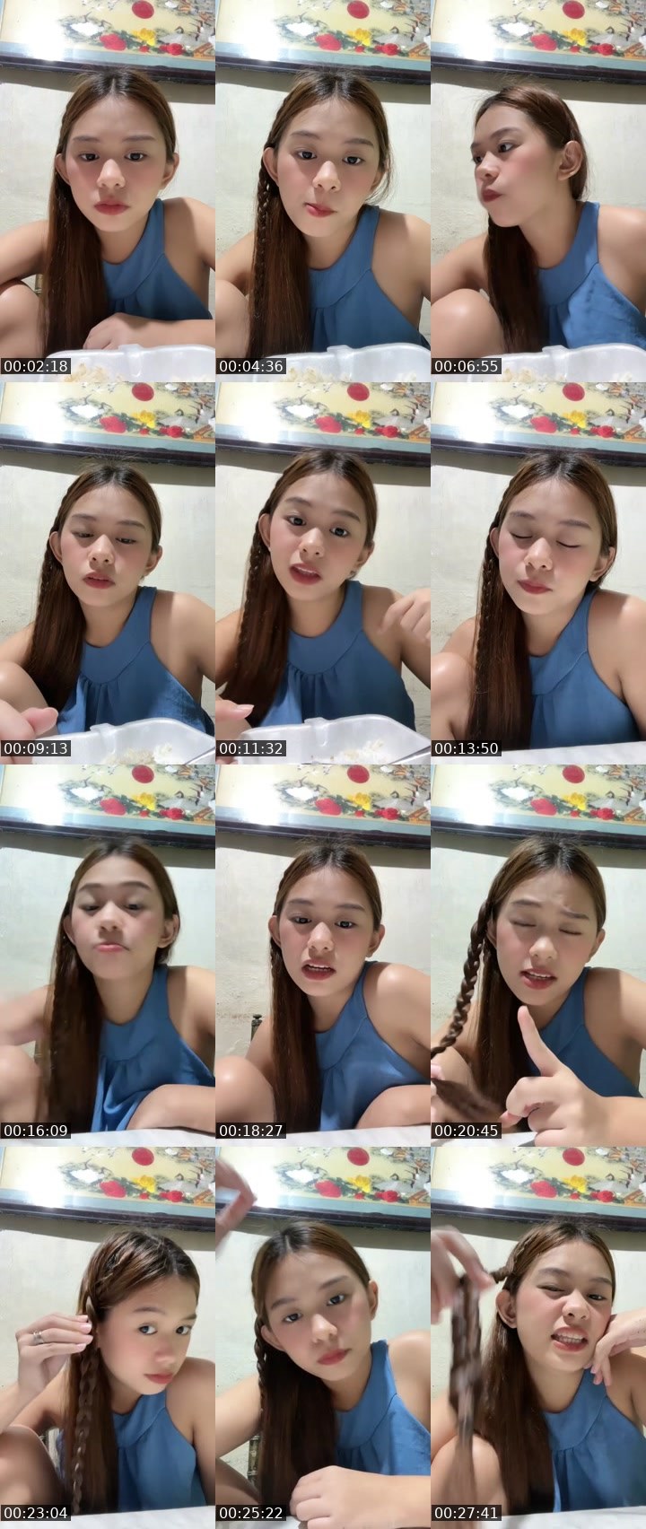 Contact-sheet preview of ♛ ₚₕ Stephy💫 ꈤꉣ's Liveme recording