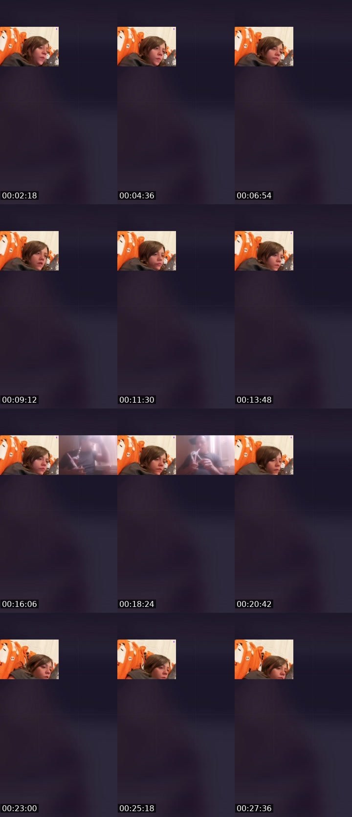 Contact-sheet preview of Daphnee 🐾's Liveme recording