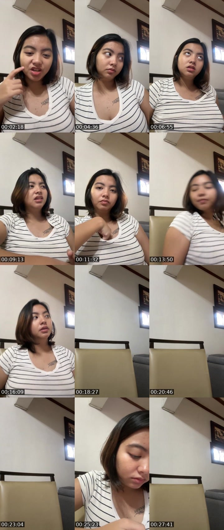 Contact-sheet preview of 👸🏻Cercy🫧's Liveme recording