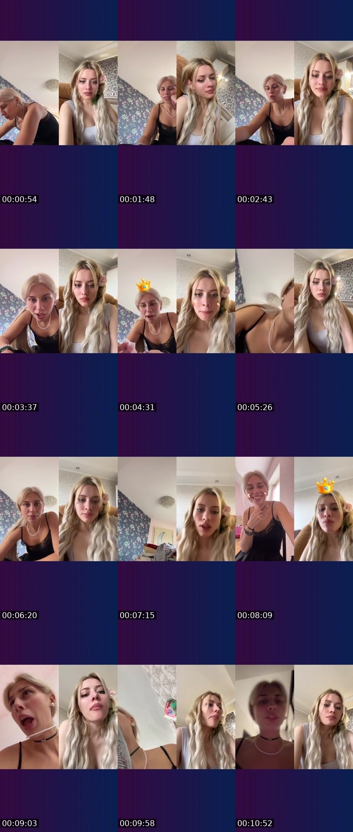 Contact-sheet preview of anjelslina7's Liveme recording