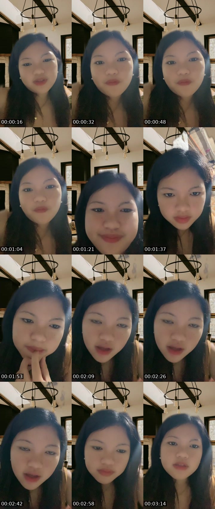 Contact-sheet preview of Shayneeee's Liveme recording