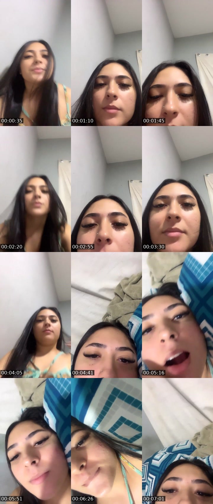 Contact-sheet preview of Maya Costa's Liveme recording