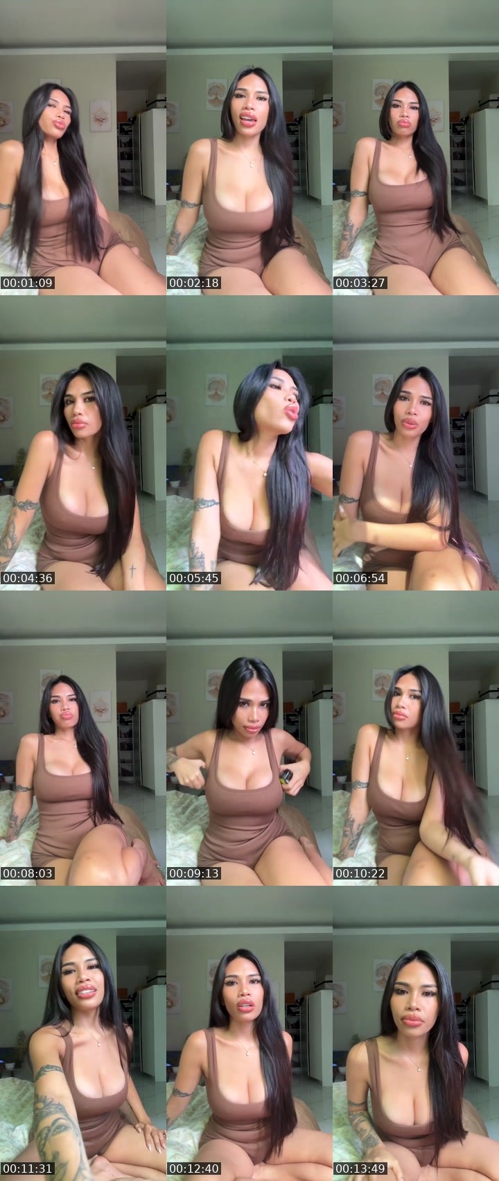 Contact-sheet preview of Hanni🫶🏻's Liveme recording