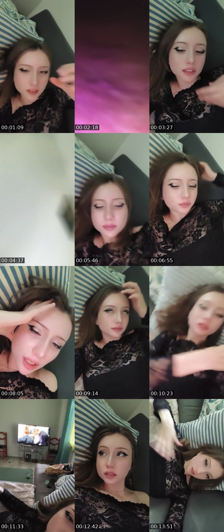 Contact-sheet preview of Alina🌺💃✨'s Liveme recording