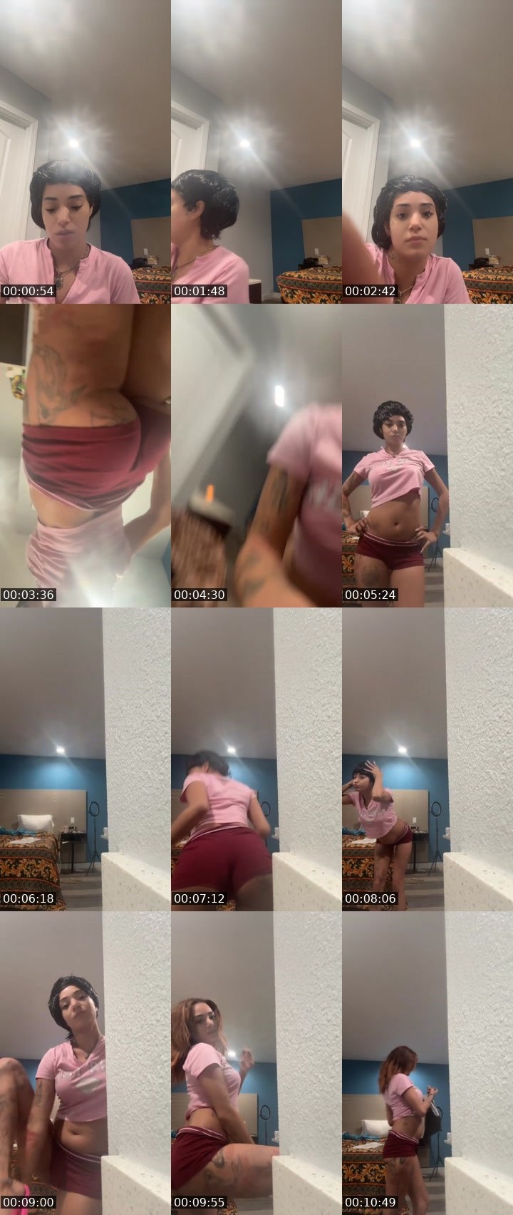 Contact-sheet preview of Stuckonstardoll's Liveme recording
