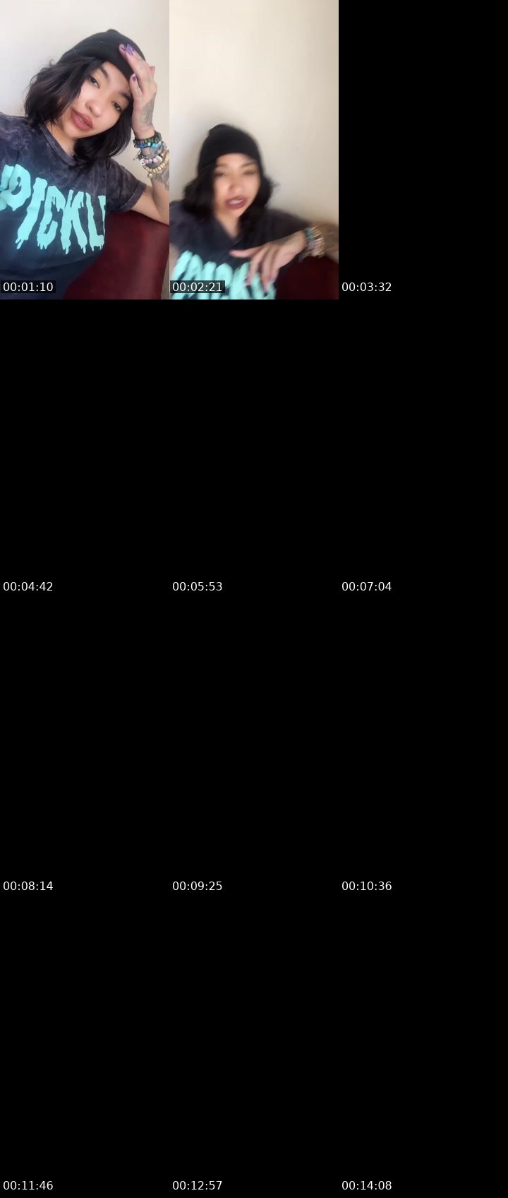 Contact-sheet preview of Assyria's Liveme recording