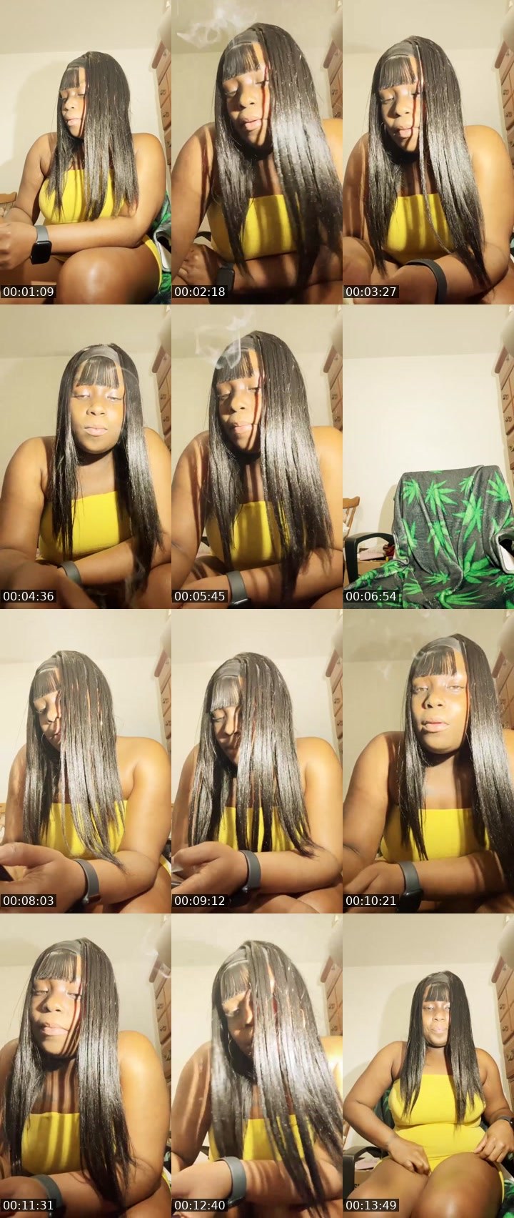 Contact-sheet preview of beauty…🐊🥛 eh eh's Liveme recording