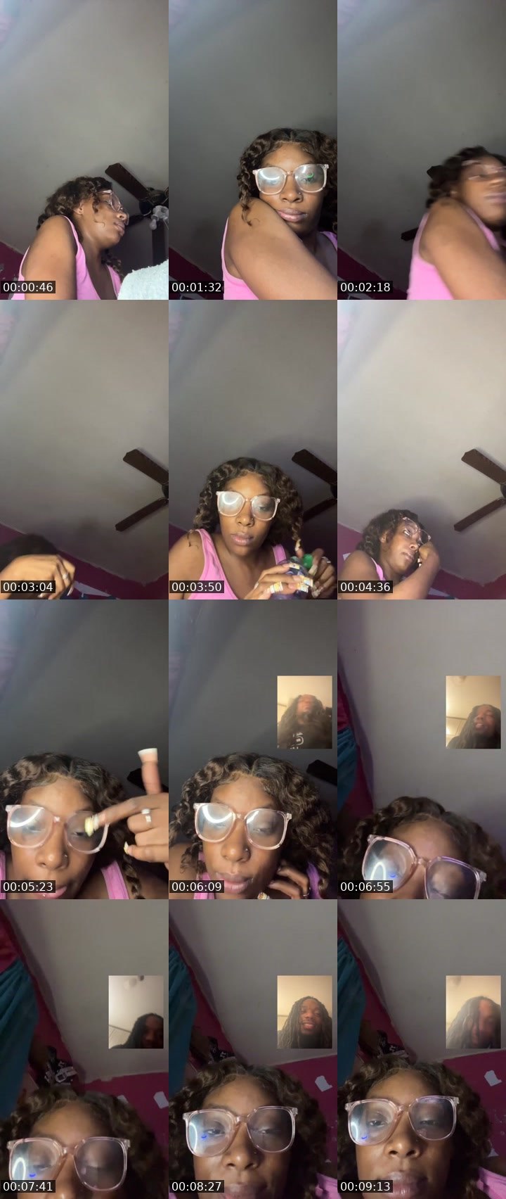 Contact-sheet preview of BrownSugar😍🤎's Liveme recording