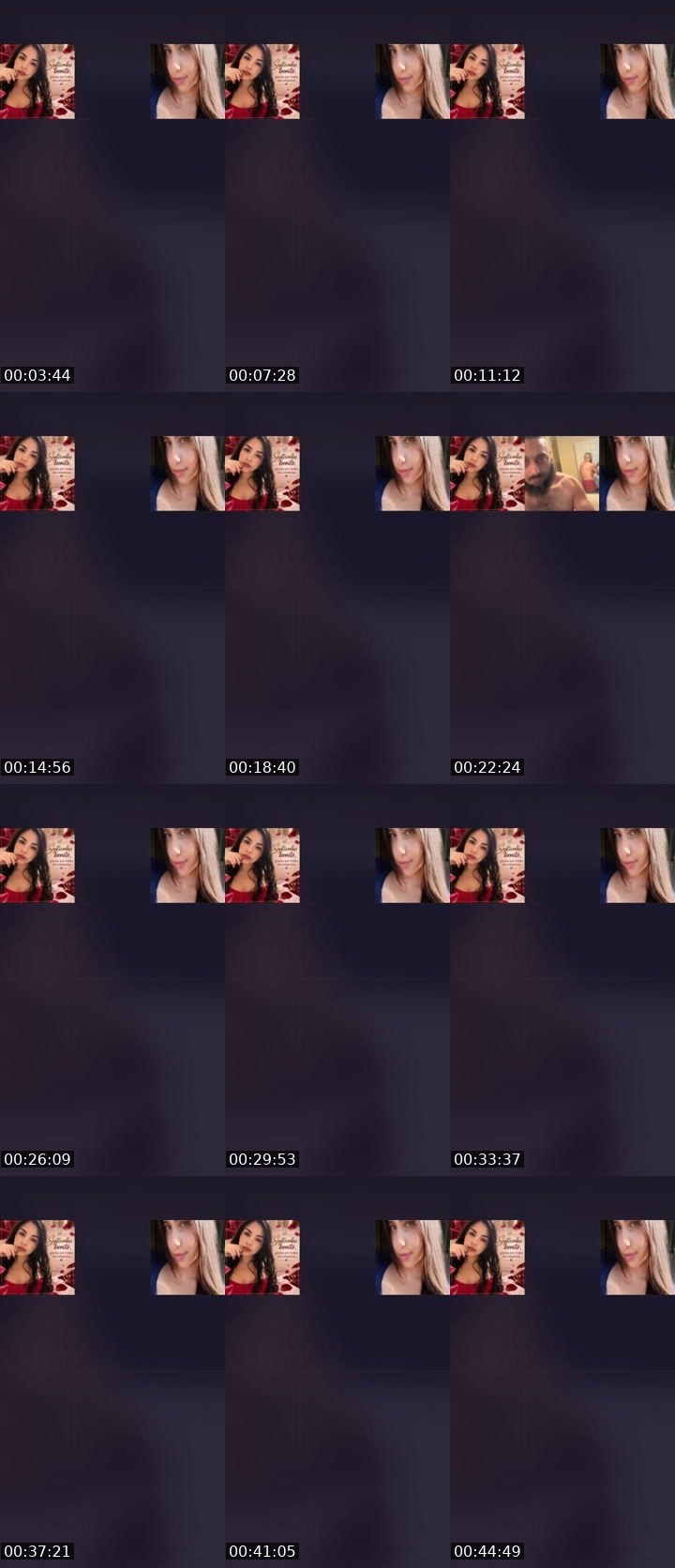 Contact-sheet preview of 🌐Paola🧸👻♥️'s Liveme recording