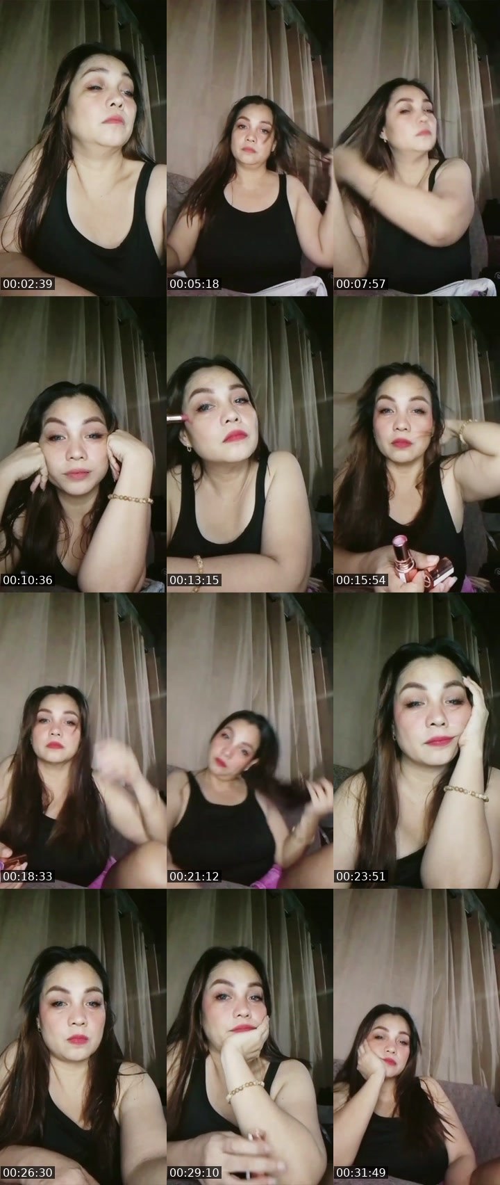 Contact-sheet preview of 👸♉Erica 🦋's Liveme recording