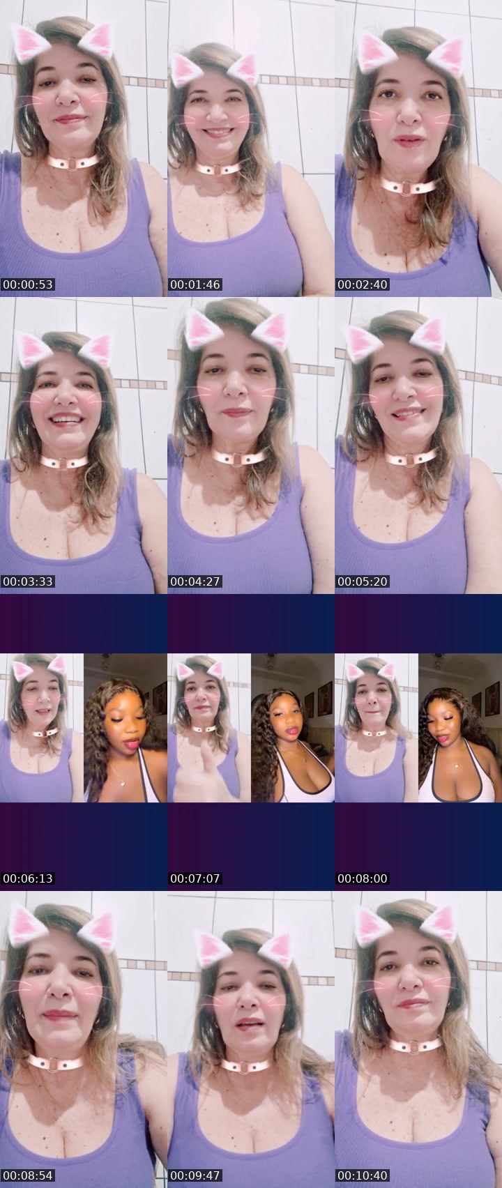 Contact-sheet preview of Bel Vida1k's Liveme recording
