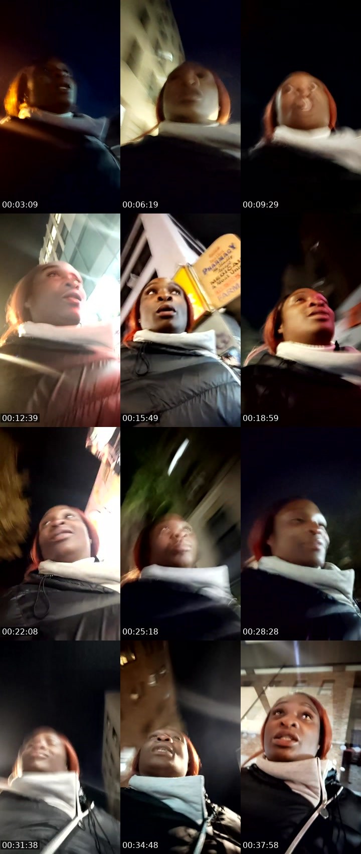 Contact-sheet preview of devyneGang's Liveme recording