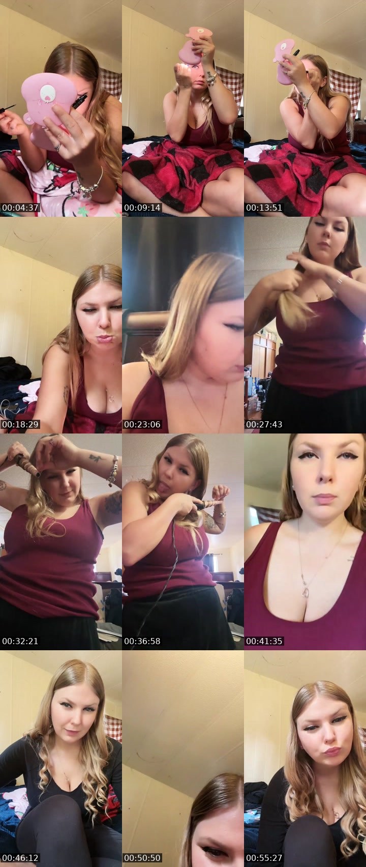 Contact-sheet preview of 🍯LyssPlease💛's Liveme recording
