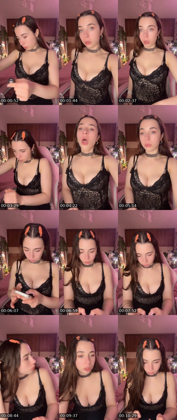 Contact-sheet preview of 👑SillyGoose 🪿's Liveme recording