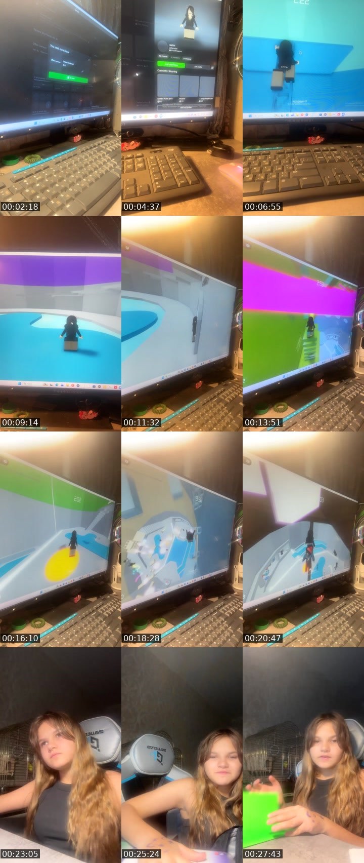 Contact-sheet preview of Villvi's Liveme recording
