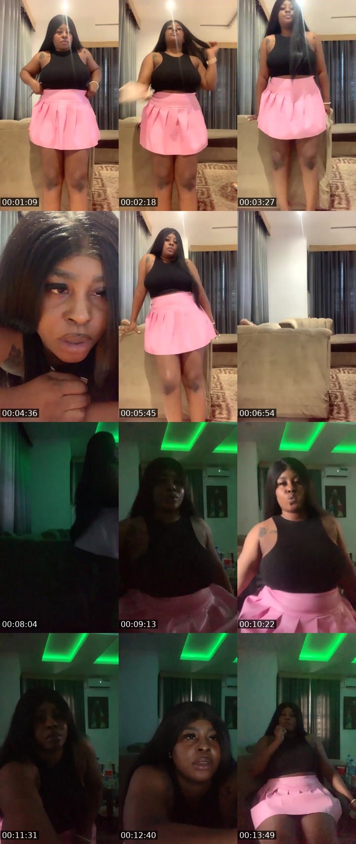 Contact-sheet preview of Vnexsah_T☘️🤍🩵's Liveme recording