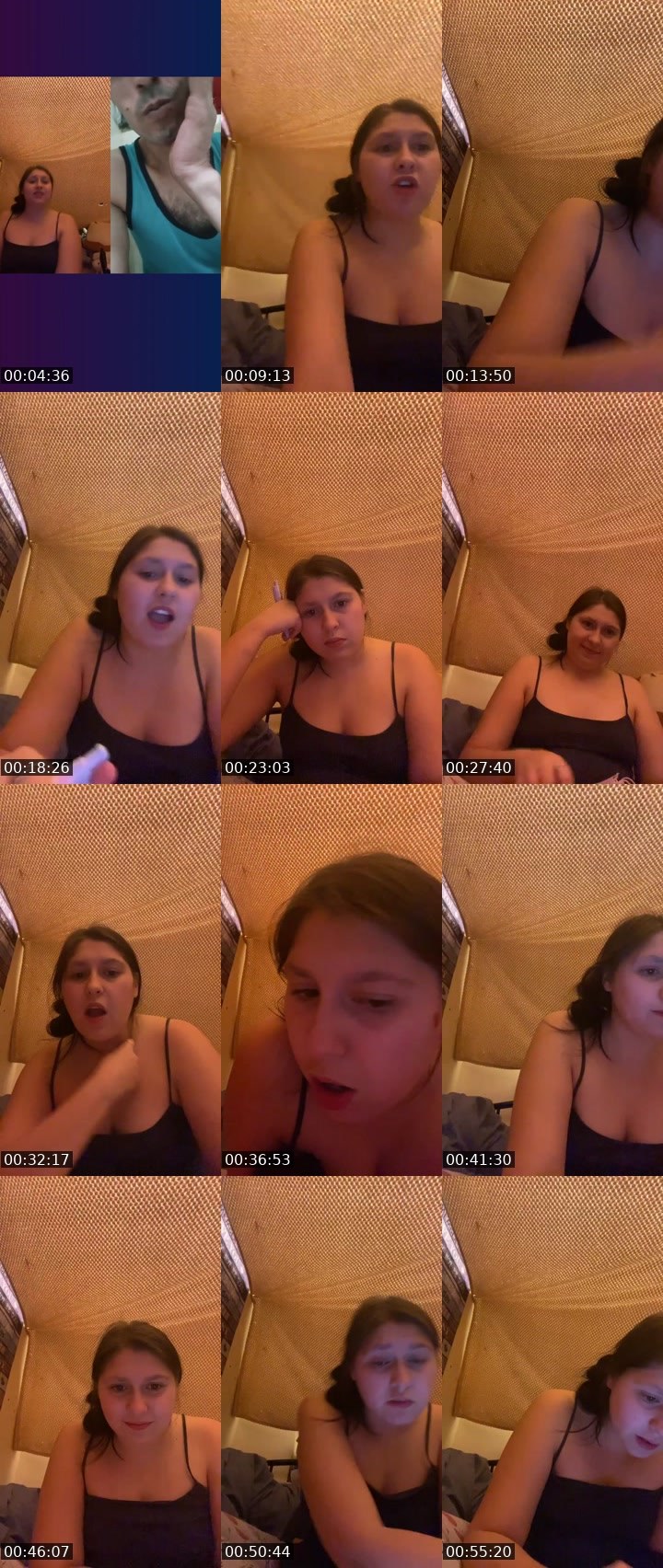 Contact-sheet preview of Grace-366641730's Liveme recording