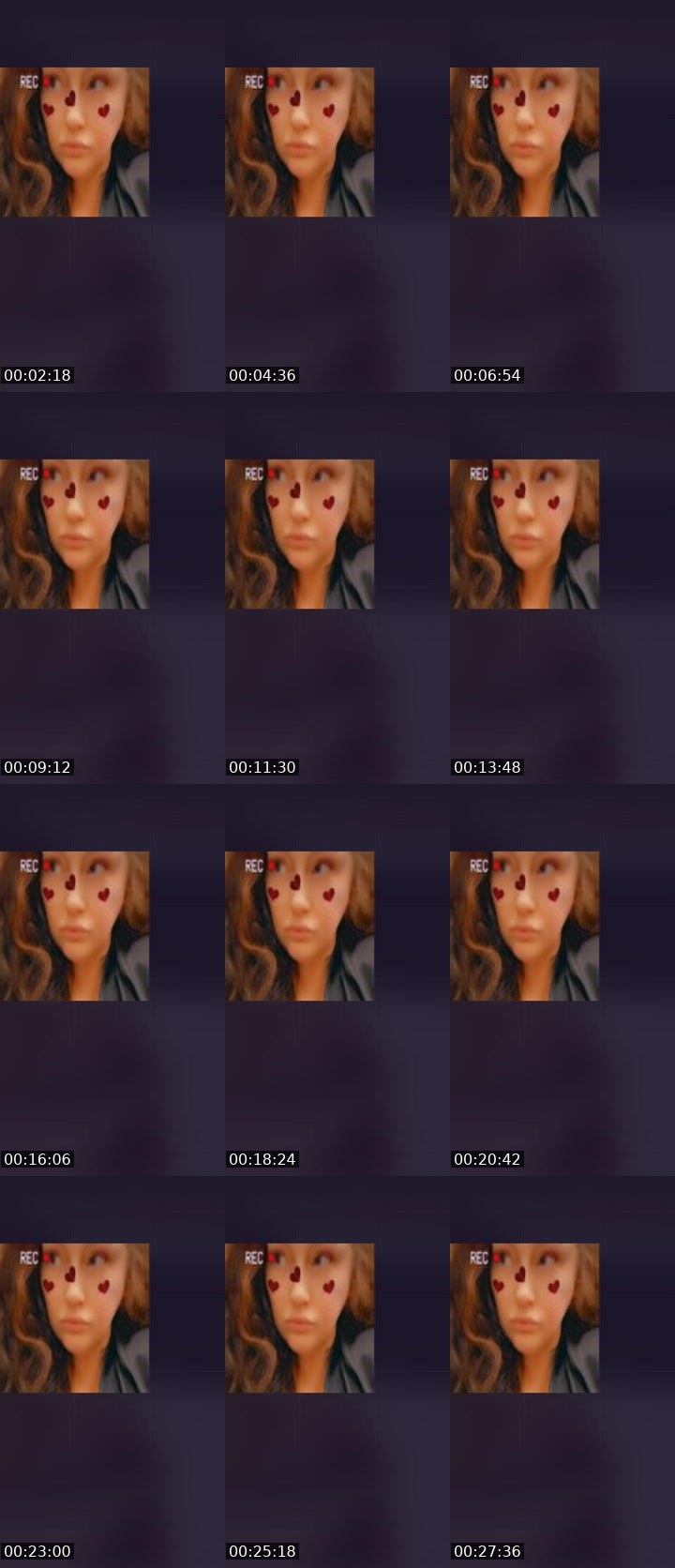 Contact-sheet preview of Mz.Pleasure🌿's Liveme recording