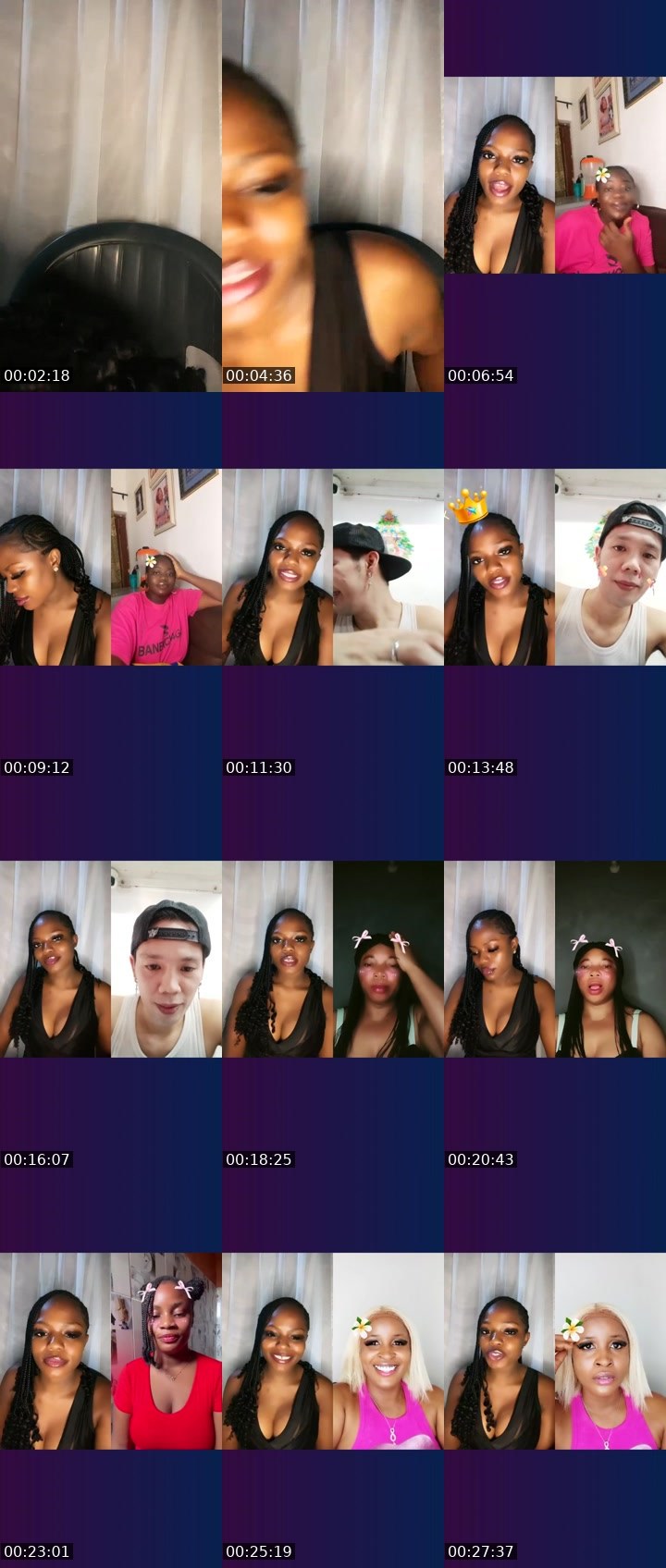 Contact-sheet preview of 🏛️Promz🍀🔆's Liveme recording