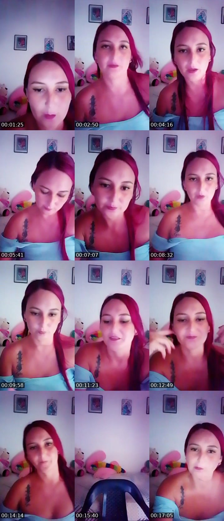 Contact-sheet preview of DAENERYS DAEGUERIAN's Liveme recording