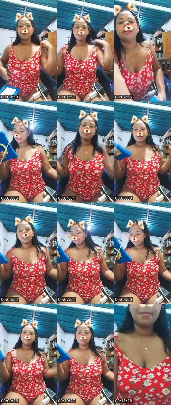 Contact-sheet preview of 👑⃤Eliannys🧿's Liveme recording