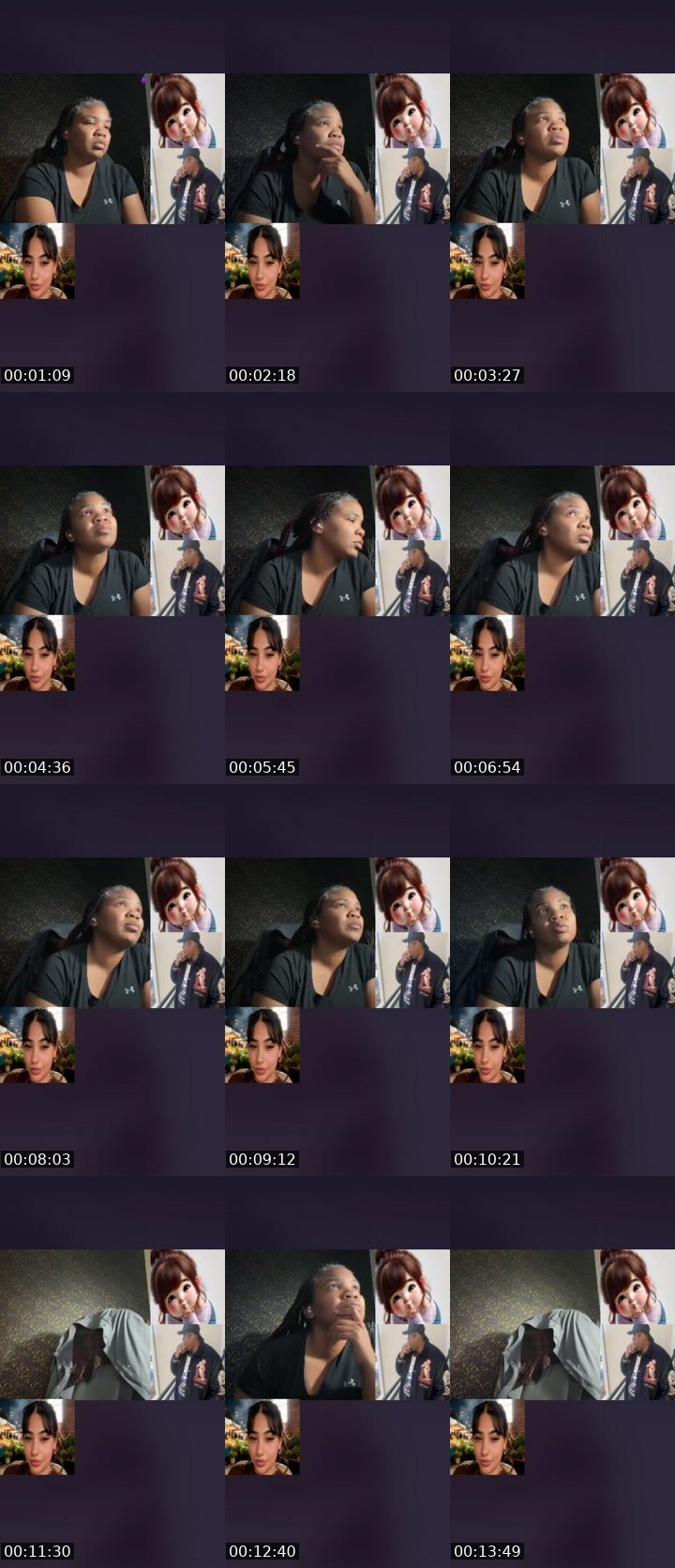 Contact-sheet preview of 💉ʂıɱ℘ʅıƈıɬყ🩺's Liveme recording