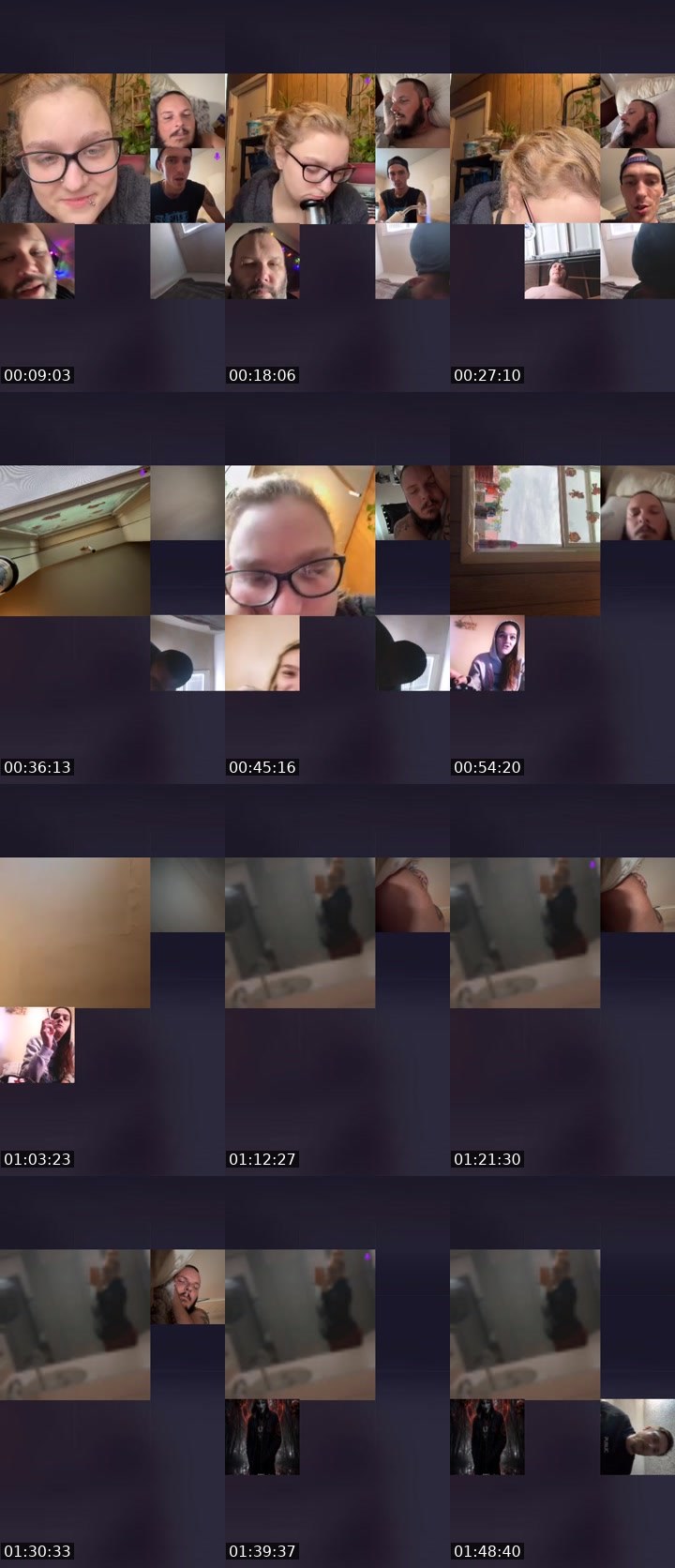 Contact-sheet preview of SpicyNuggyFafo𖠞₄₂₀'s Liveme recording