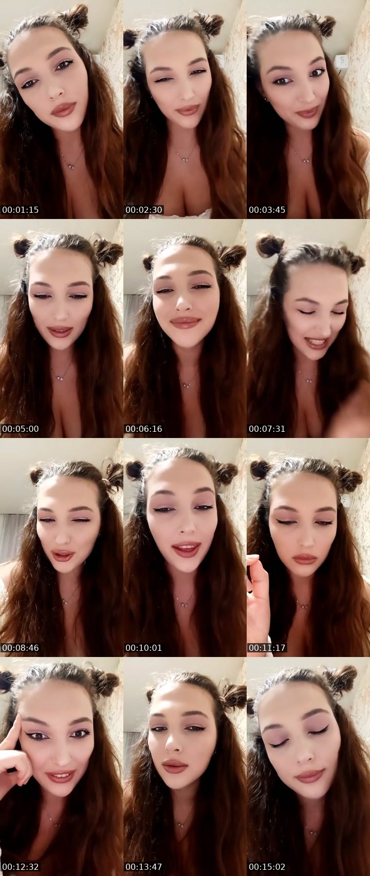 Contact-sheet preview of Varielle✨'s Liveme recording
