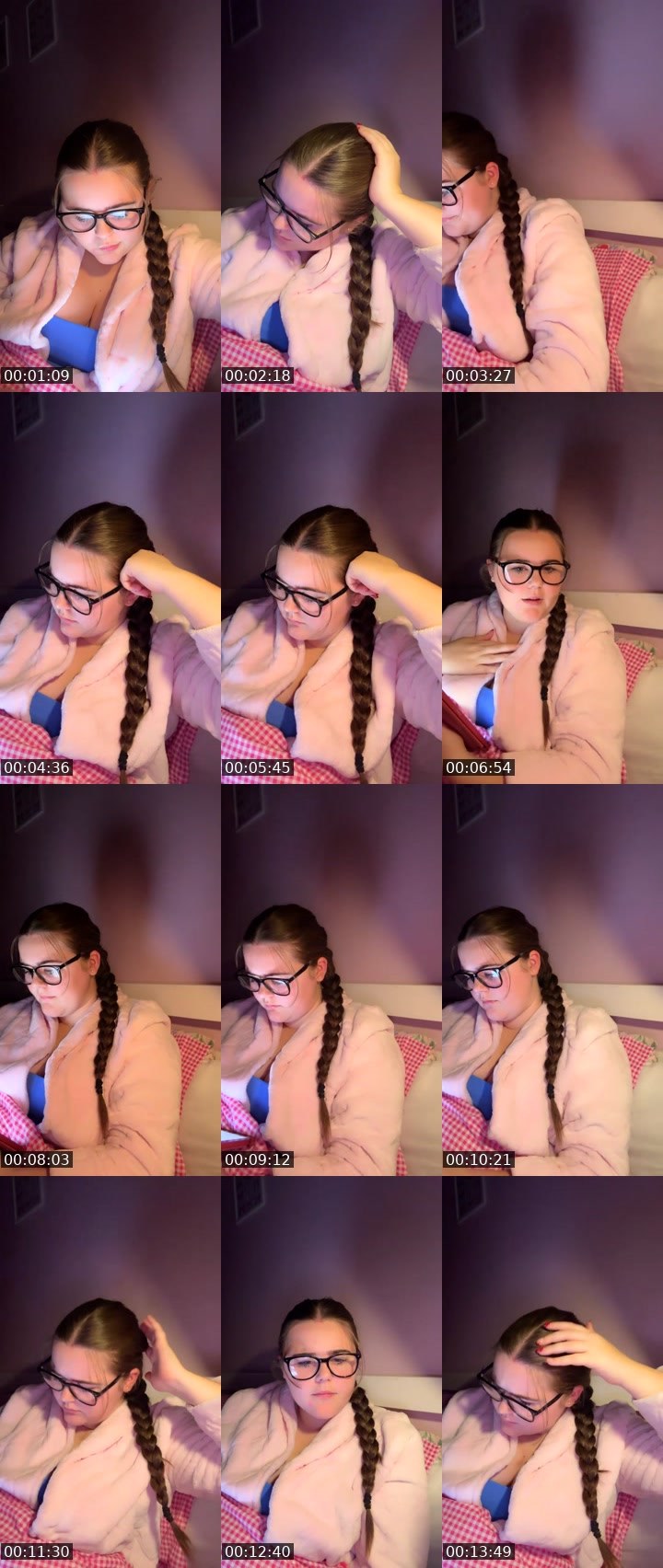 Contact-sheet preview of libby🍒🐆's Liveme recording