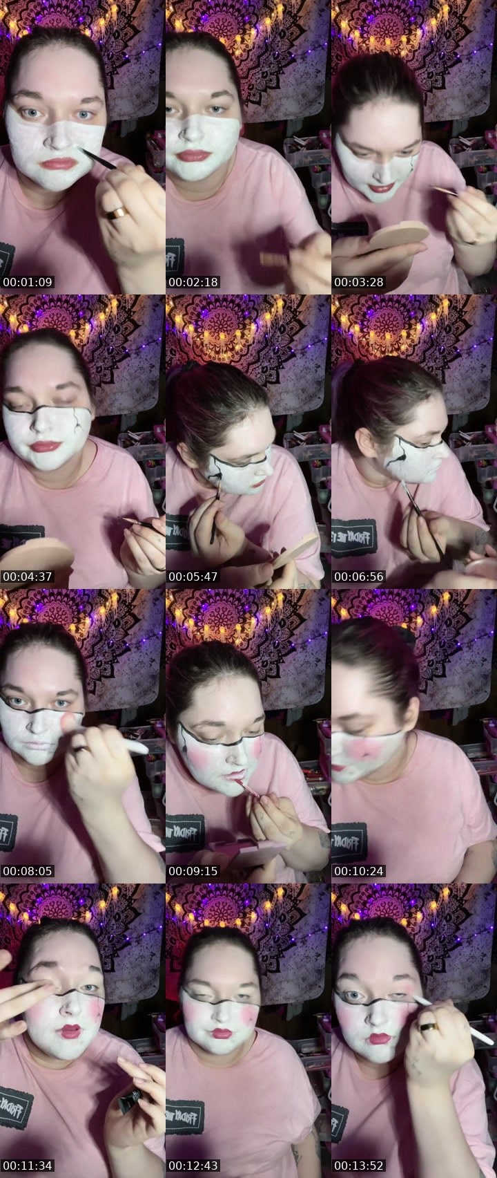 Contact-sheet preview of 🩶MͭyͪsͤticKweenK❤️'s Liveme recording