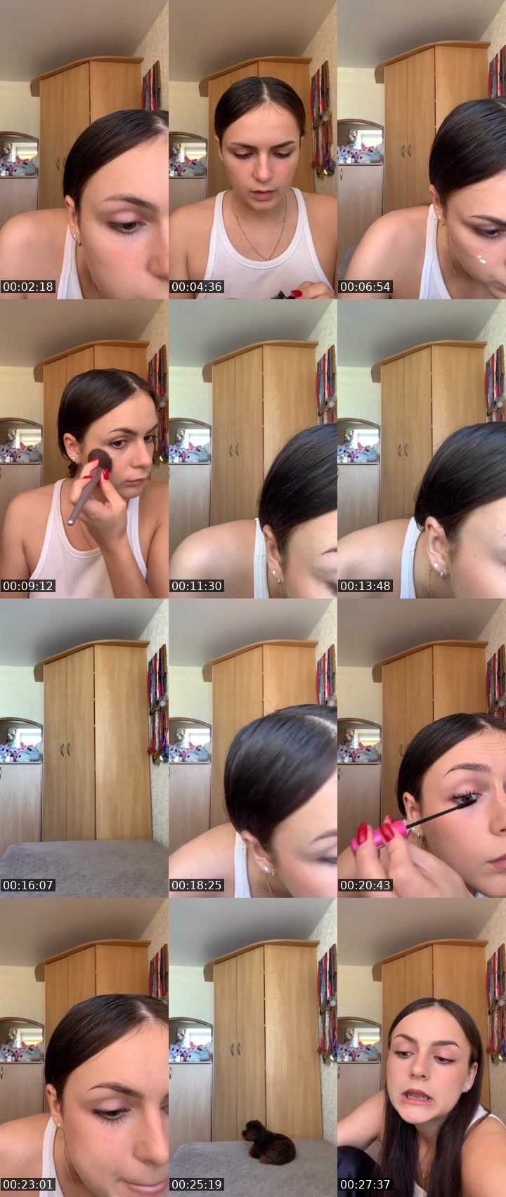 Contact-sheet preview of 👑lizochka🎀's Liveme recording