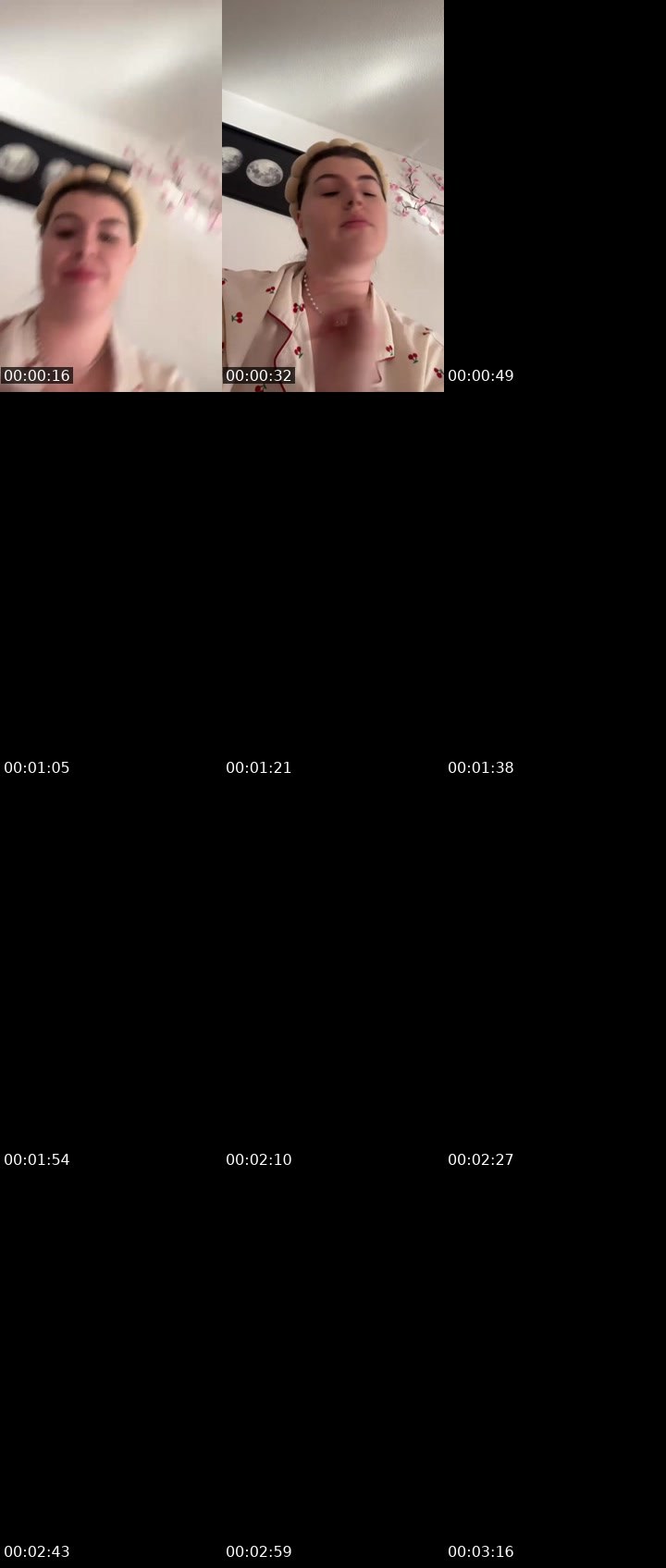 Contact-sheet preview of 🦋Nuvella🦋's Liveme recording