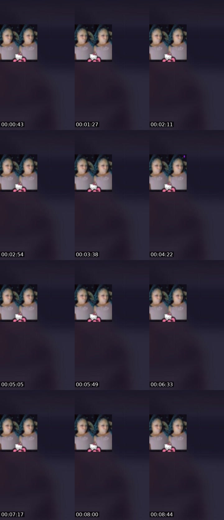 Contact-sheet preview of EatEMup🏳️‍🌈Skits's Liveme recording