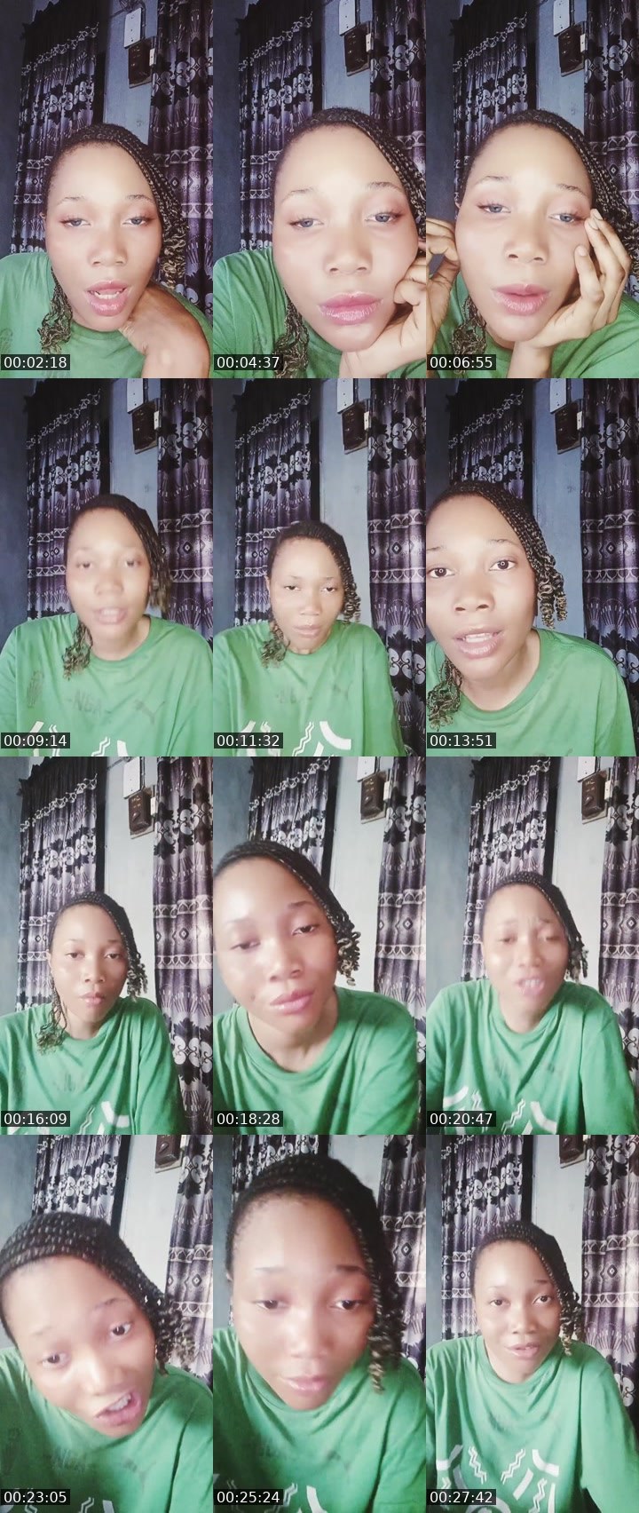 Contact-sheet preview of mami❤️👅's Liveme recording
