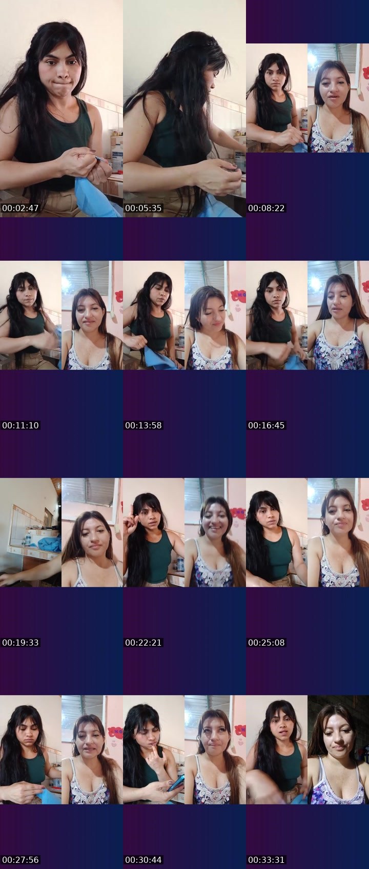 Contact-sheet preview of 🔆⃤🌈ᒐeidyᕈol's Liveme recording
