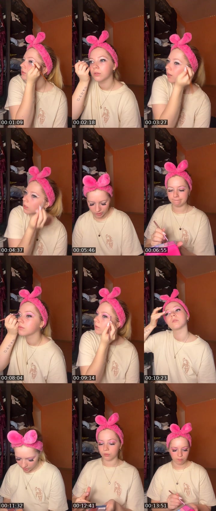 Contact-sheet preview of Aurora7bby's Liveme recording