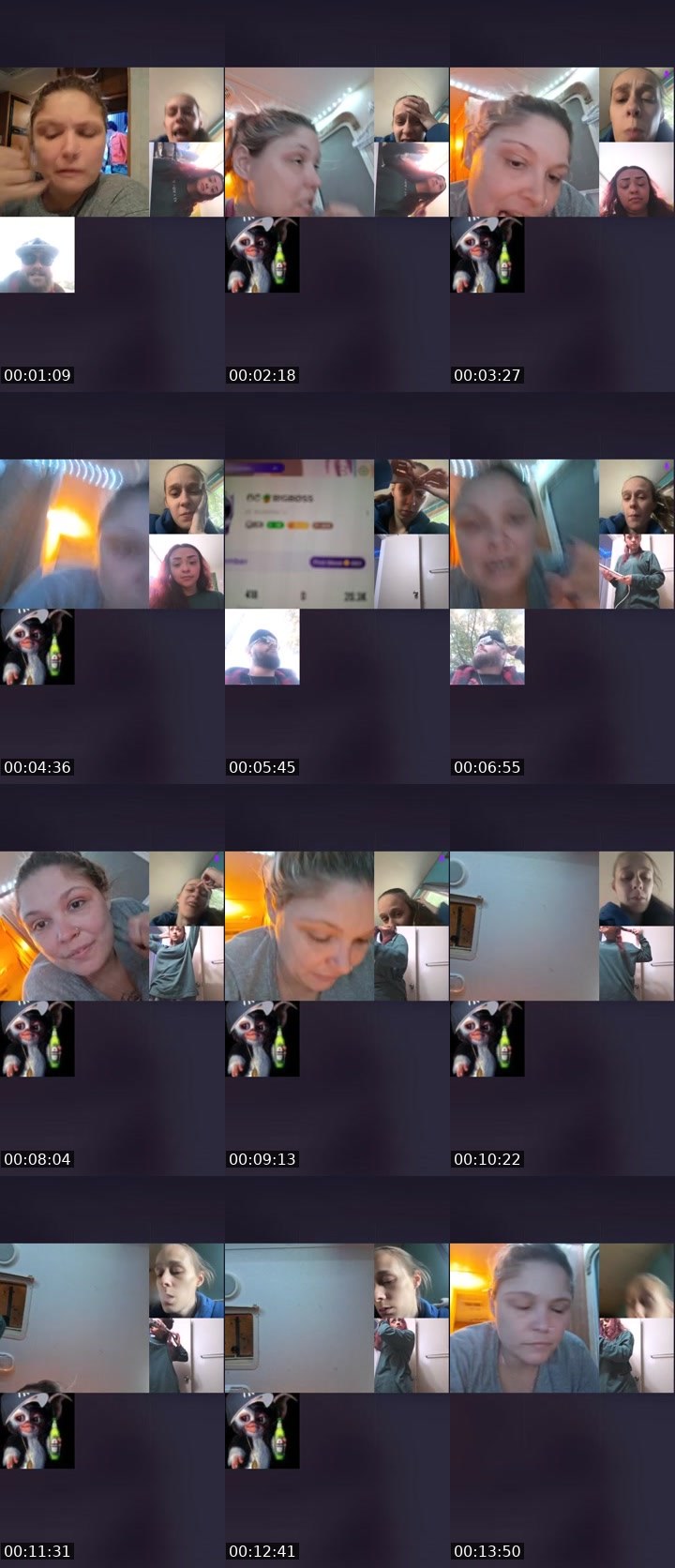 Contact-sheet preview of SouthernBelle34's Liveme recording