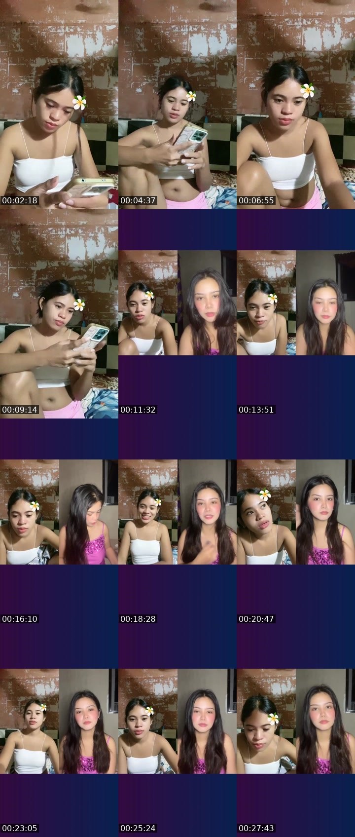 Contact-sheet preview of 👸Nicx🧙's Liveme recording