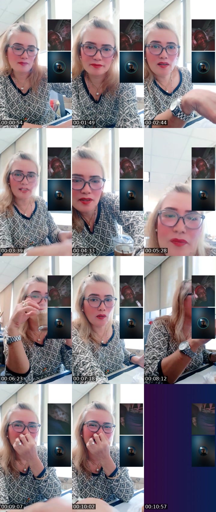 Contact-sheet preview of 🔥KAMOTE🔥's Liveme recording