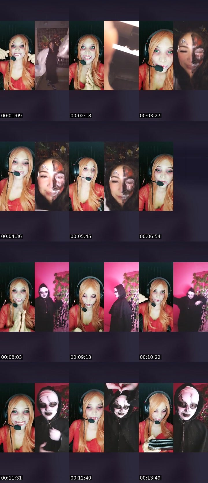 Contact-sheet preview of ⚖️Temis👑⚔️'s Liveme recording